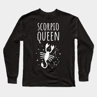 scorpio queen Long Sleeve T-Shirt